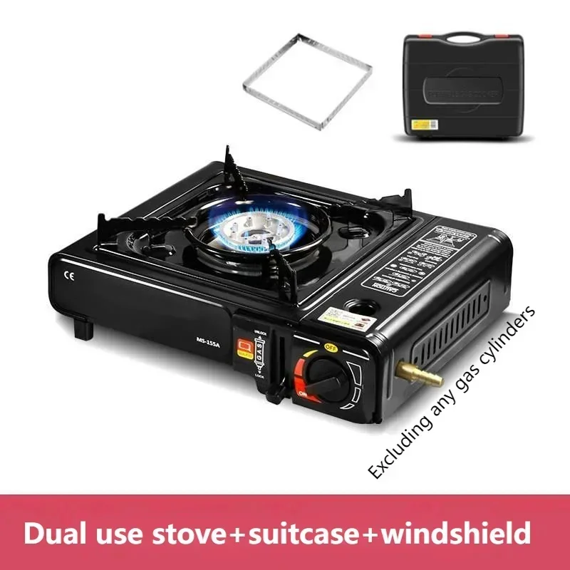 Card Stove Portable Gas Stove Outdoor Camping Stove Hot Pot Gas Card Magnetic Single Use Dual Purpose