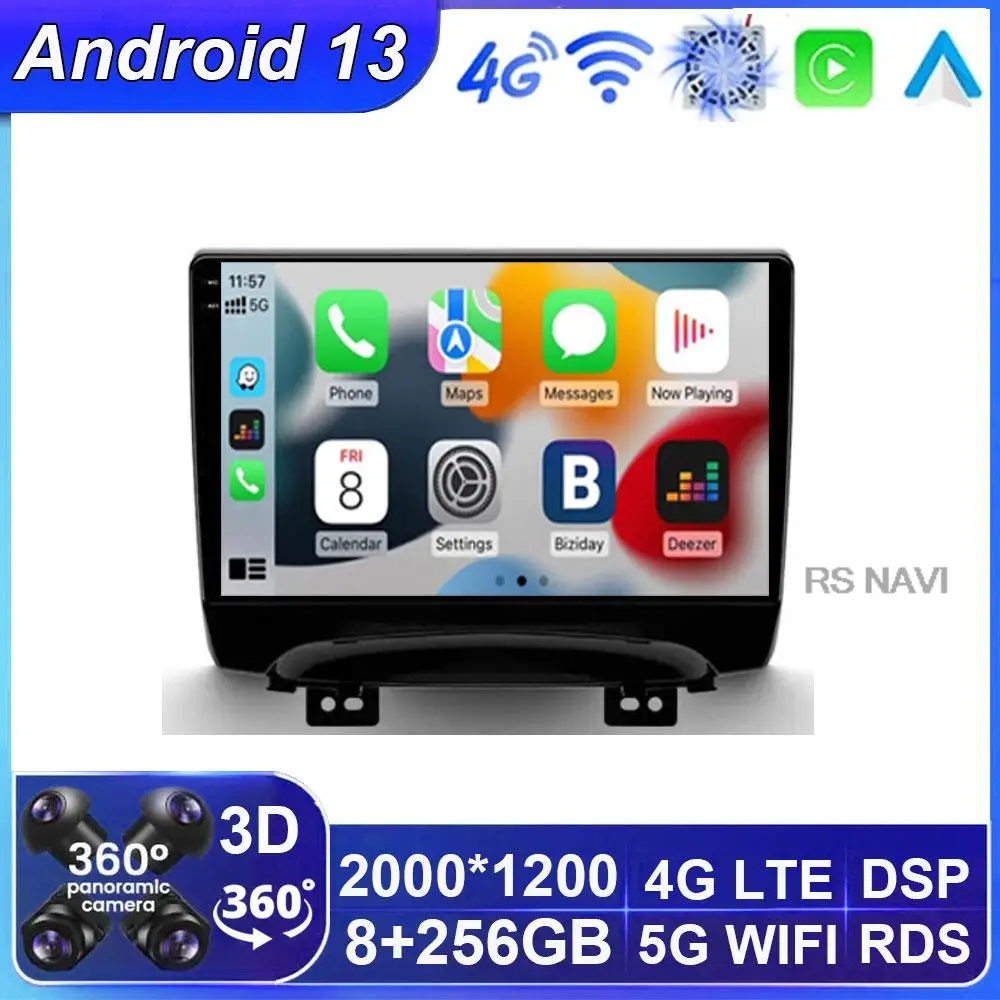 

Android 13, мультимедийный плеер для JAC Refine S3 2016-2019, автомобильный стерео процессор, радио, QLED-плеер, навигация для Carplay, автомобильный телефон с Wi-Fi экраном