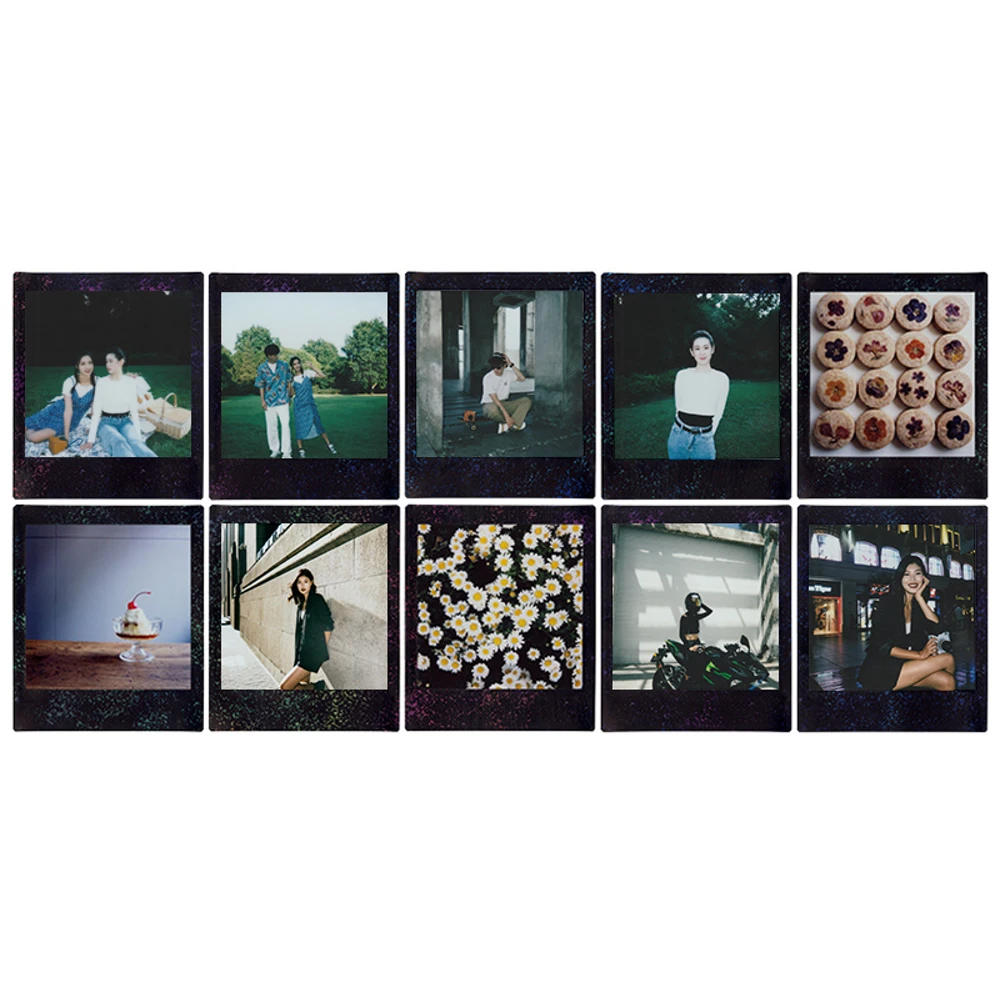 Fujifilm Square Photo Paper Instax Star-illumination/MONO/Rinbow Frame Film For SQ10 SQ1 SQ20 Share SP-3 Instant Film Camera