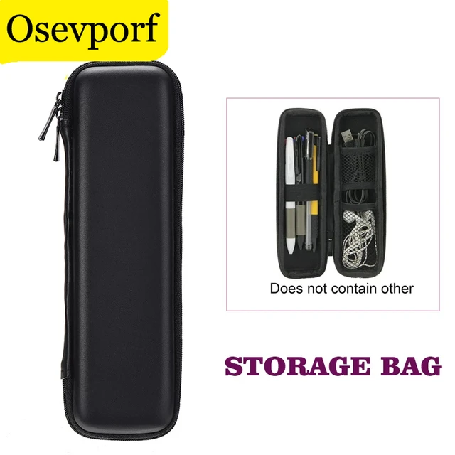 Black EVA Hard Shell Stylus Pen Pencil Case Holder Protective Carrying Box  Bag Storage Container for