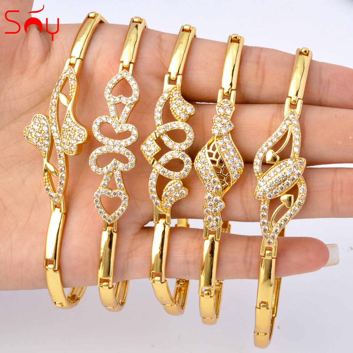 Hot wedding 925 sterling silver bracelet beautiful flowers for women  classic high quality fashion jewelry wholesale