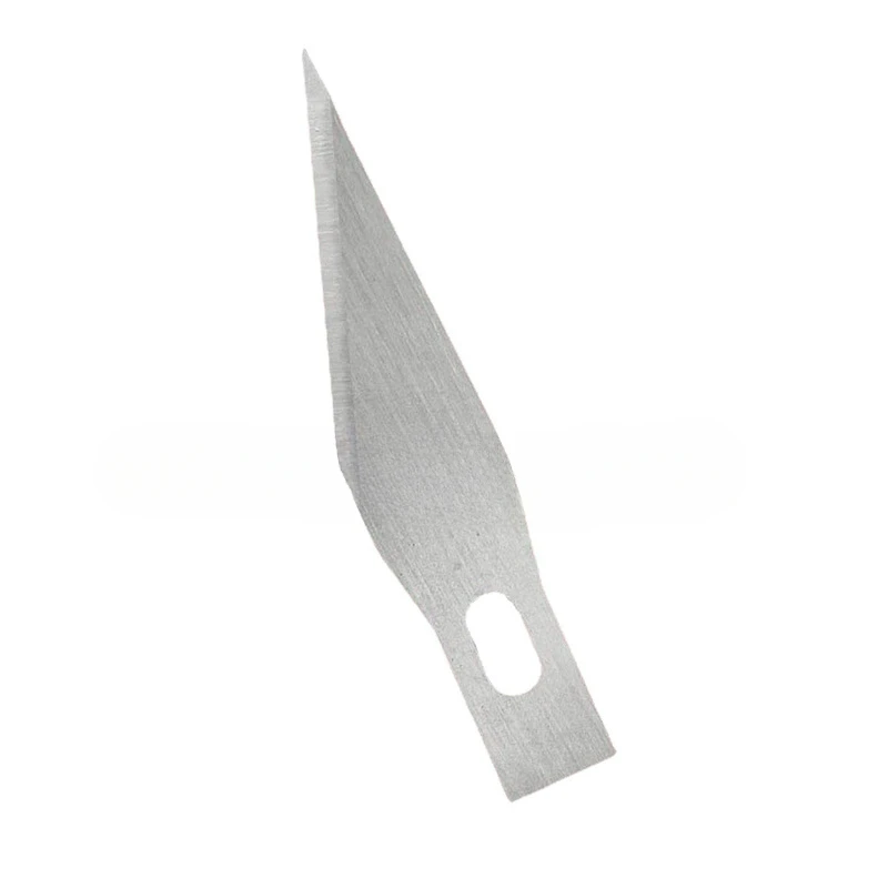 Knife DIY Wood Carving Fruit Food Scalpel Craft Sculpture Cutting Tool Metal Engraving Blades Knifes Wood Carving Disc 100/50 pcs