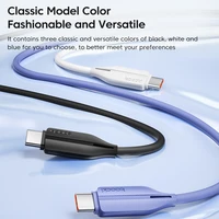 Toocki 100W Type C to Type C Cale PD4.0 5A Fast Charging for Macbokk iPhone 15 Samsung Xiomi Huawei Realme C to C Data Cable - Image 5
