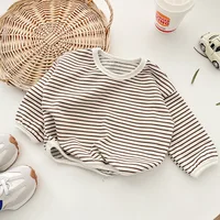 2024 New Autumn Baby Strap Pants Toddler Boys Loose Fit Blue Rompers Infant Girls Outwear Denim Blue Trousers 6