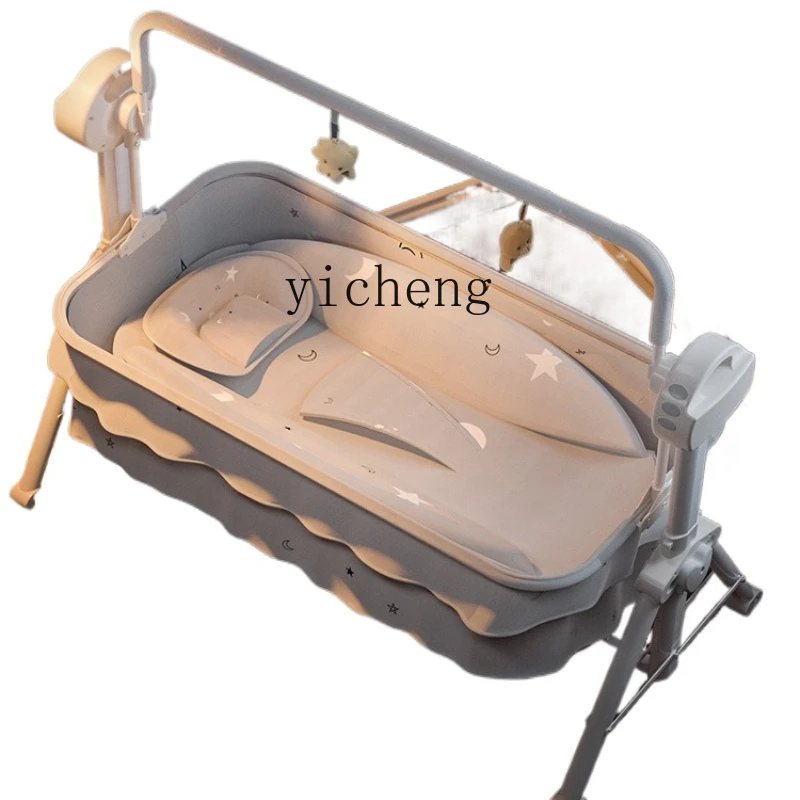 XL0-3 Years Old Baby Swing Cradle Baby Cradle Bed Electric Smart Hammock