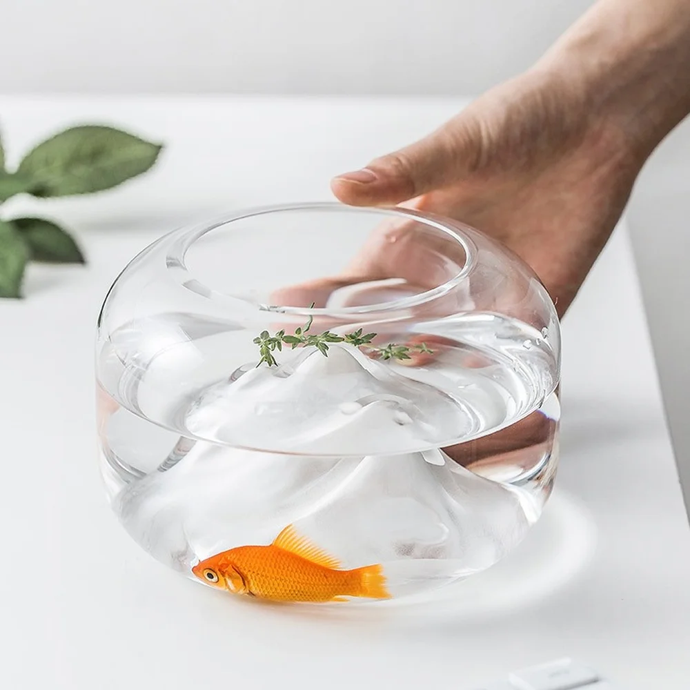 Glass Bowls Aquarium Fish, Fish Tank Glass Terrarium