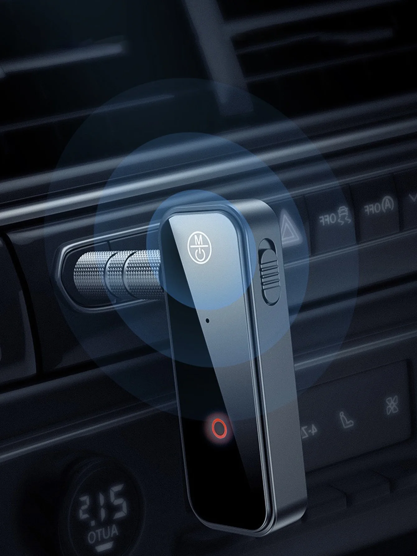 Bluetooth 5.0 Receiver TransmitterAUX Car Audio Adapter WirelessBluetooth Receiver for Converting Computer/TV Audio to Speake