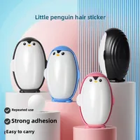 Washable Lint Remover Penguin Clothes Roller Portable Pet Hair Remover Dust Removal Eliminator Brush Hair Sticky Cleaning Tools 1