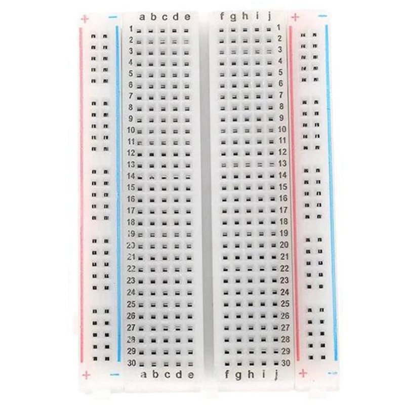 

JFBL Hot 10 Pcs PCB Test Mini Breadboard Breadboard 400 Contacts 8.5 X 5.5 Cm Test Soldering Board