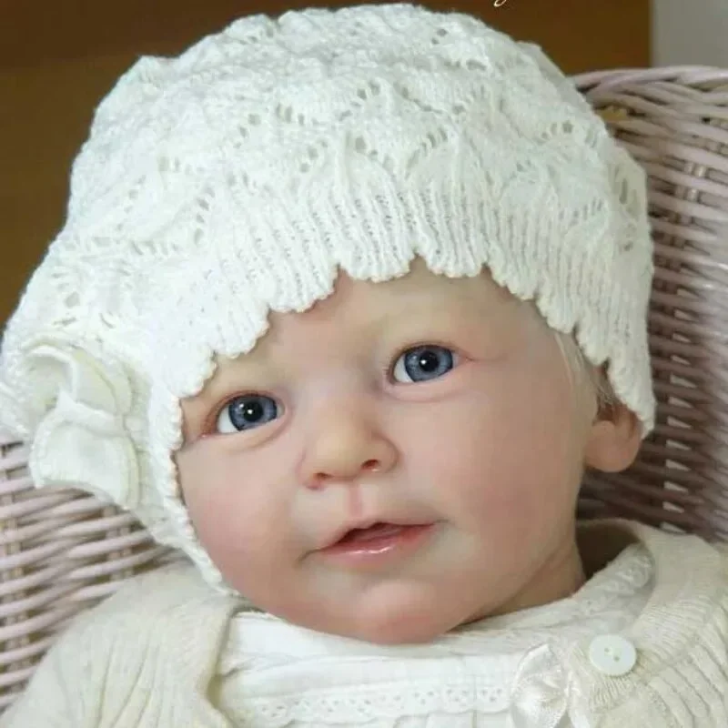 

17 inch Reborn Baby Doll Kit Lisa Bebe Vinyl Blank Molds Unpainted Unassembled Dolls Parts DIY Kit bebê Reborn