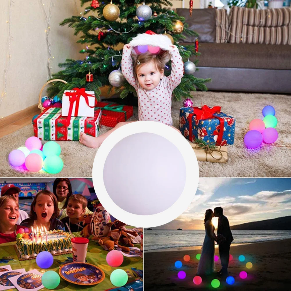 Waterproof LED Glowing Inflatable Beach Ball for Pool Party