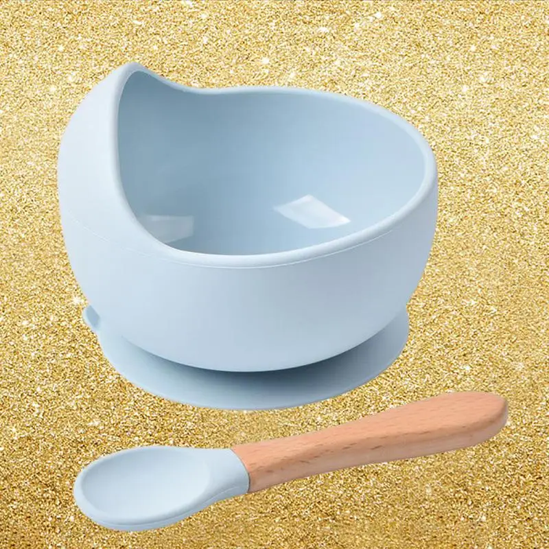 Ultimate Silicone Bowl and Spoon Set for Infants - The Perfect Mother and Baby  Feeding Utensils for Hassle-Free Mealtime - AliExpress