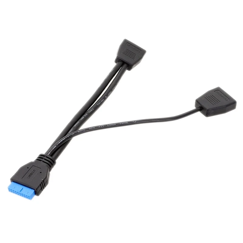 

Motherboard USB Splitter Internal USB 19 Pin USB 1 to 2 Splitter Cable