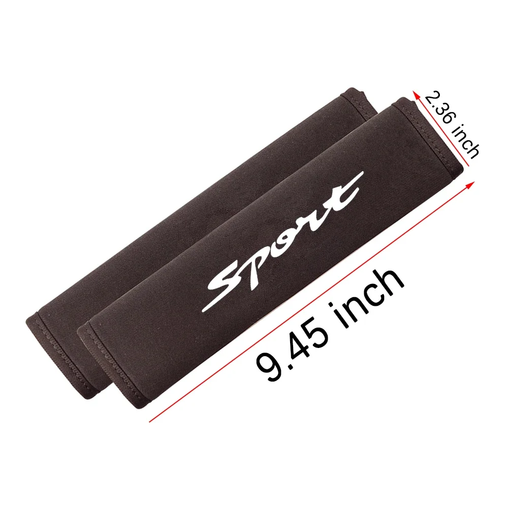Car Styling Breathable Ice Silk Car Seat Belt Pads Cover 1 Pair For Chery Jaecoo J7 J8