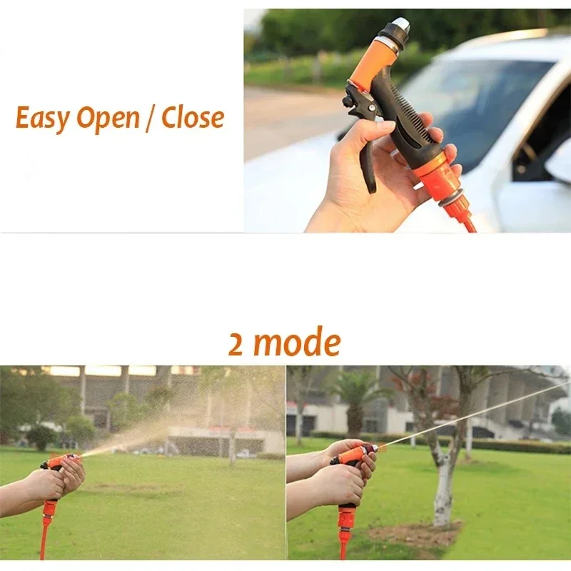 Car Wash 12V Car Washer Gun Pump High Pressure Cleaner Care Portable Washing Machine Electric Cleaning Auto Device