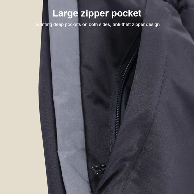Winter Motorrad Hosen Wasser Winddicht Schutz Männer Reiten Warme Bein Abdeckung Outdoor Radfahren Knie Pad Herbst-Proof Leggings Schutz – Detail 5