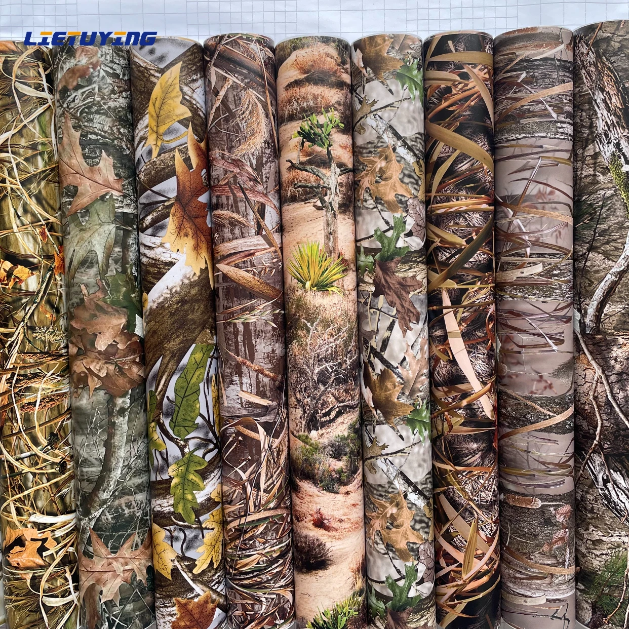 

Виниловая пленка RealTree 10/20/30/40/50x152 см, автомобильная наклейка, ПВХ-клей для грузовика, мотоцикла, украшение для дома, без пузырьков