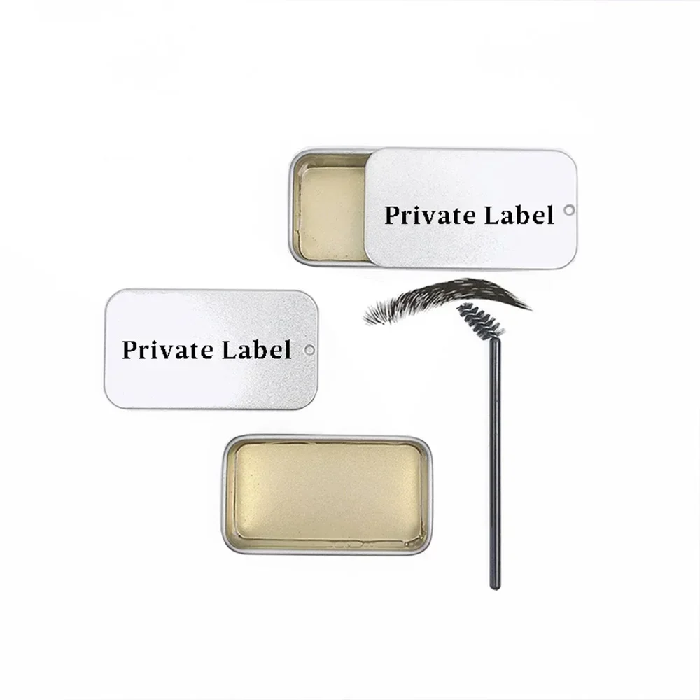 Wild Eyebrow Shaping Soap Private Label Long Lasting Natural Clear Brow Styling Gel Wholesale Makeup Custom 3