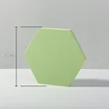 Green hexagon