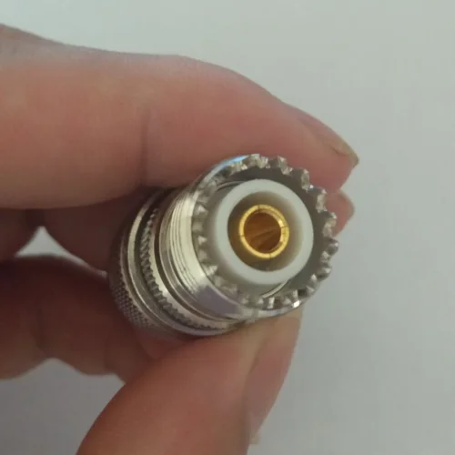 1pc N Male plug to UHF PL259 SO239 Female Jack Coaxia Straight RF Adapter Connectors