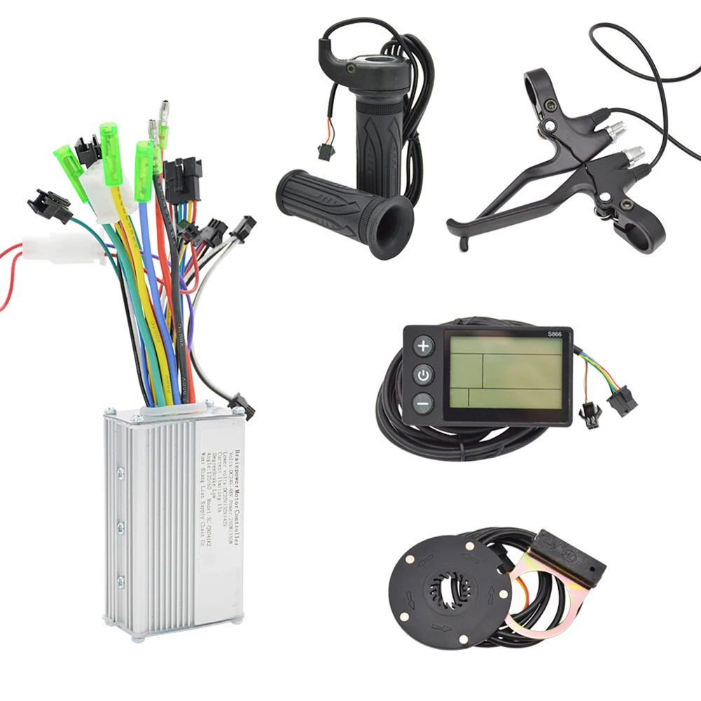 

New Practical Cycling Electric Bicycle Extend Battery Life 13A 24V/36V/48V 250W/350W Five-star 47PDD Brake Lever