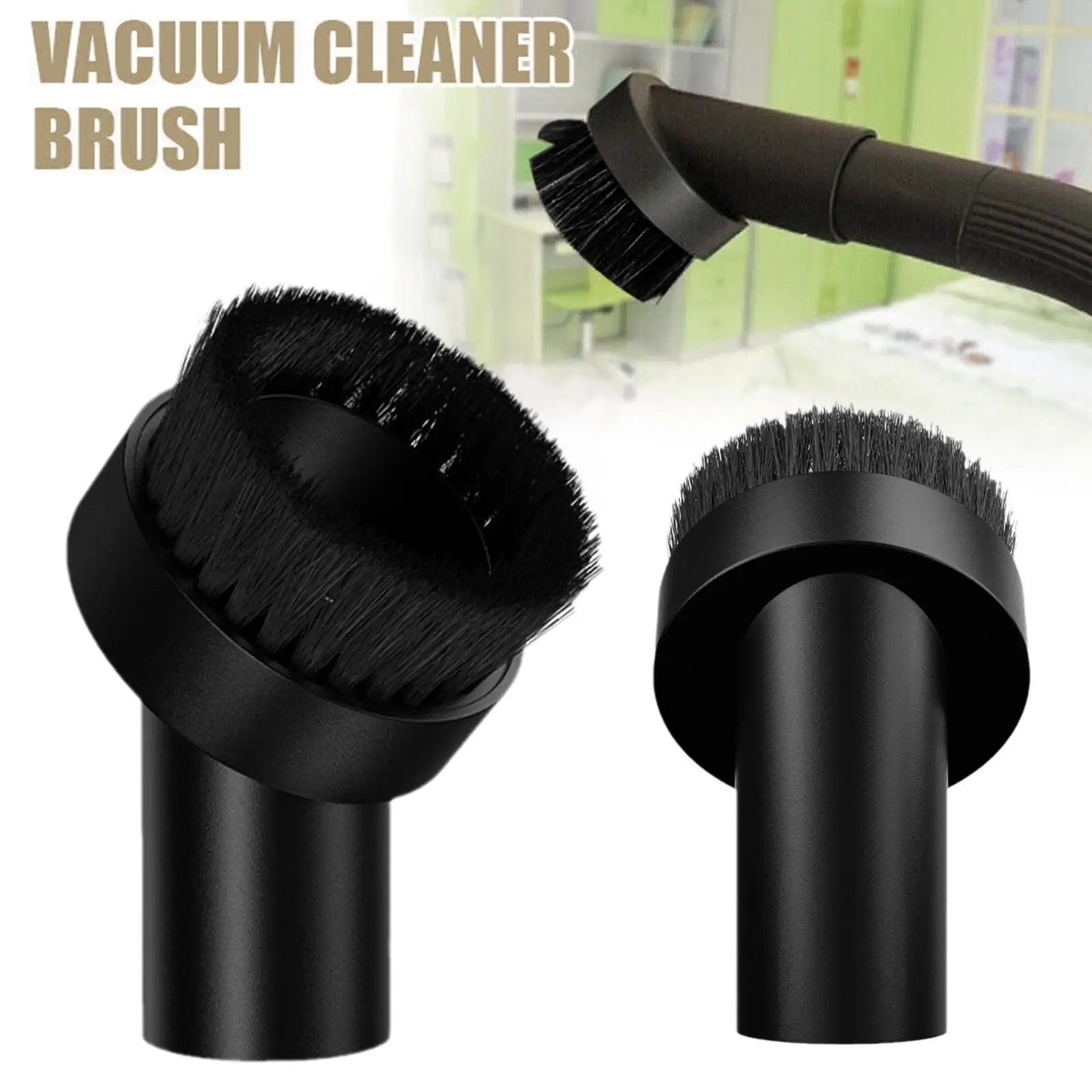 32mmVacuumCleanerDustBrushSuctionNozzleRoundSoftVacuumCleaner