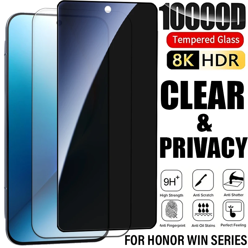 For Honor Win Series Privacy Protection Screen Films - 9H Hardness Clear/Privacy Guard