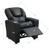 Upholstered Couch sofa, Deluxe Kids Recliner with Cup Holders for Snacks & Drinks - Durable and Easy to Assemble 2