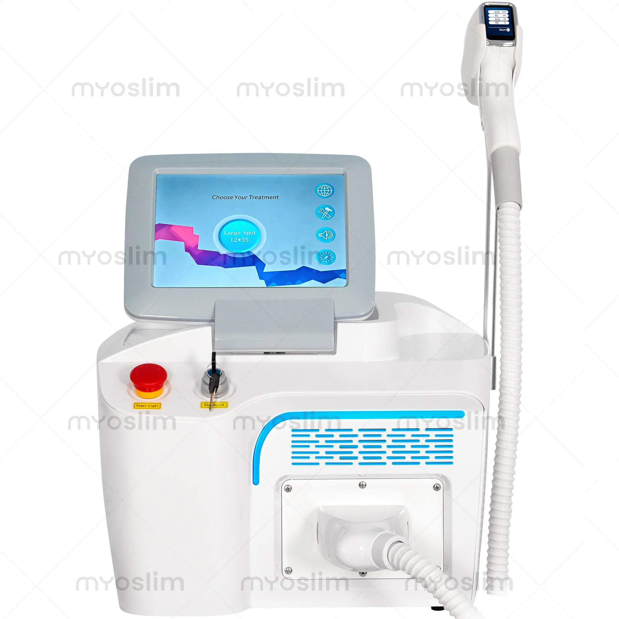 5000W 10Bars 4 Wavelength FAC Hair Removal Laser Machine Semiconductor Water Cooling+air Cooling 808nm Diode Laser Device 5