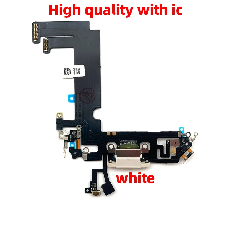 wholesale 1:1 with IC For iphone 12 mini 12mini Charging Port Flex Microphone Mini USB Charger Dock Connector Repair Replacement