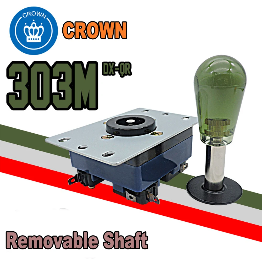 Joystick Originale Coreano Crown Muslimfighting Con Microinterruttore A 8 Pin Per Jamma Pc Arcade Game Tekken 7 Ps4 Xbox Kit Fai Da Te