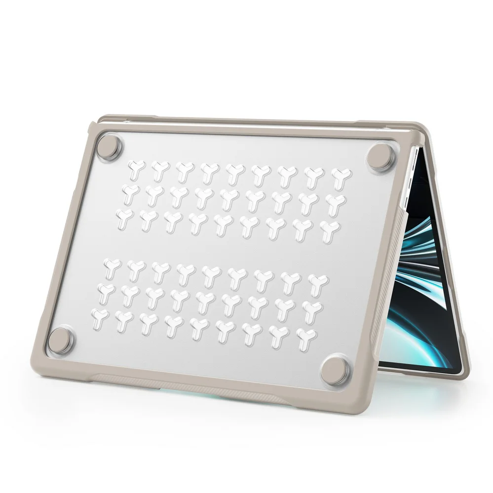 Sleek Protective Laptop Case with Foldable Kickstand – Full Coverage