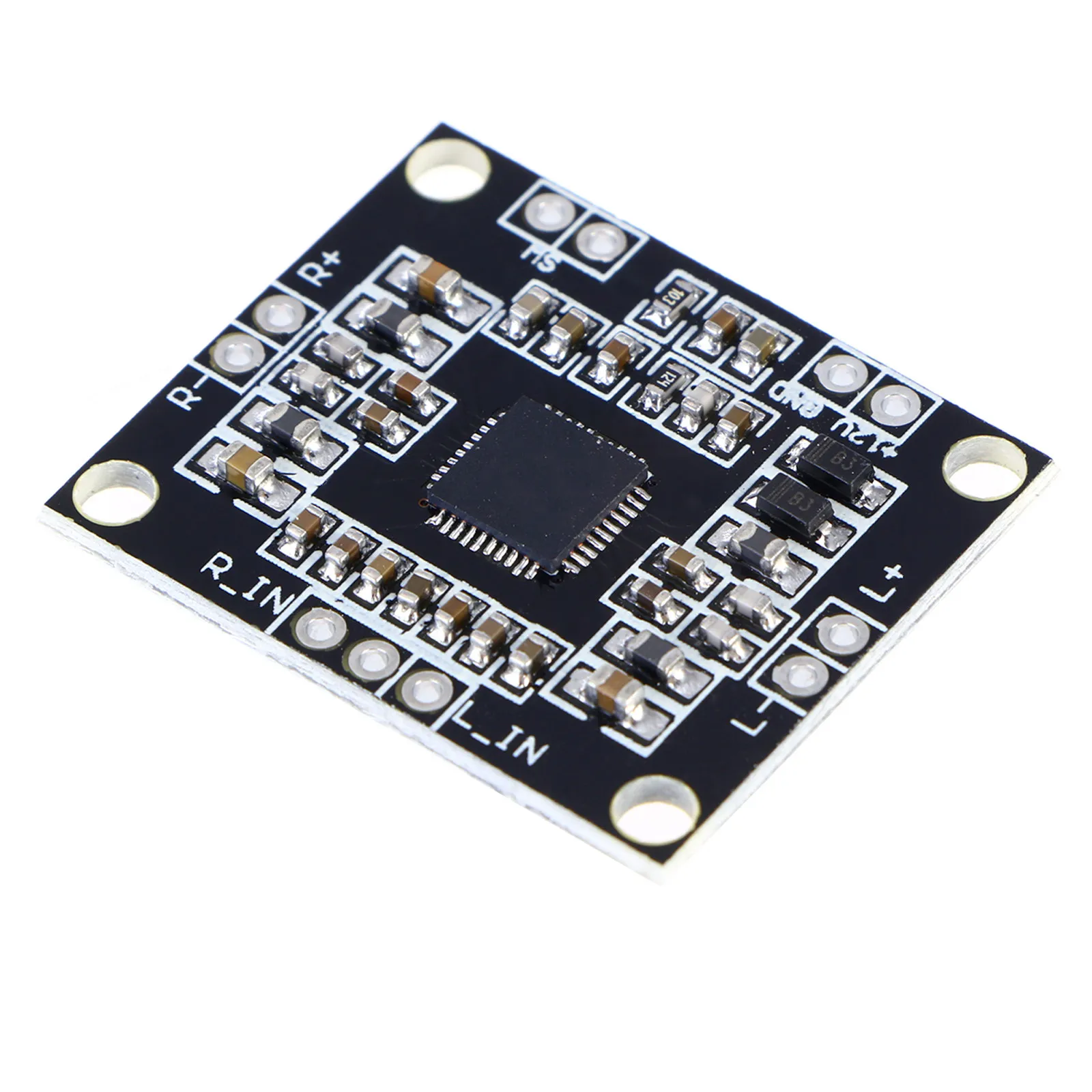 Pam8610 듀얼 채널 10W 스테레오 전력 증폭기 보드 31x25x25mm Dc 6-15V 4-8용 고효율 디지털 오디오 증폭기 모듈