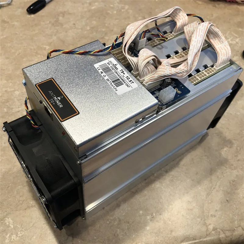 Бесплатная доставка б/у Биткоин-Майнер AntMiner T9 + (без блока питания) лучше чем S9 S9K