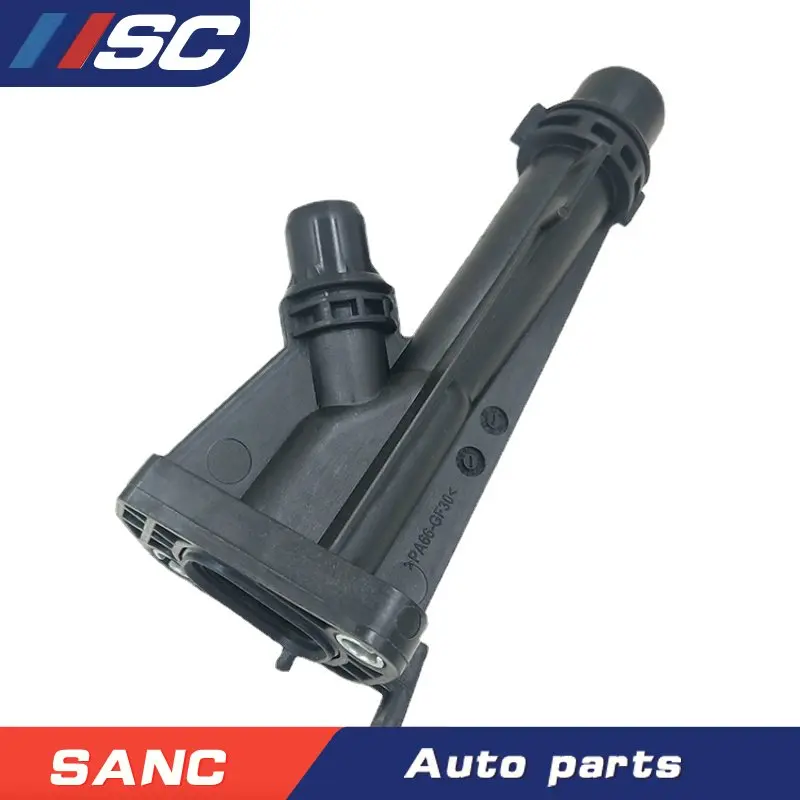 

11117808571 Coolant Flange Thermostat Housing For BMW E90 E91 E92 11 11 7 808 571 7 808 571 001-10-17100 AD06086 502965 V20-1363
