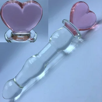 Crystal Glass Anal Plug Vaginal Anus Beads Butt Plug Sexual Toy Adult Dildo for Anal Massage Masturbation Sex Toys for Men Women 4