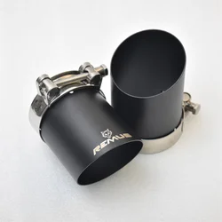 REMUS  3-inch 76mm interface CX-5 cx-4 cx-3  A1A4 B8 A38V 8P Q5 A5  VW Passat B7 CC Tiguan Car Exhaust Pipe Muffler Tip