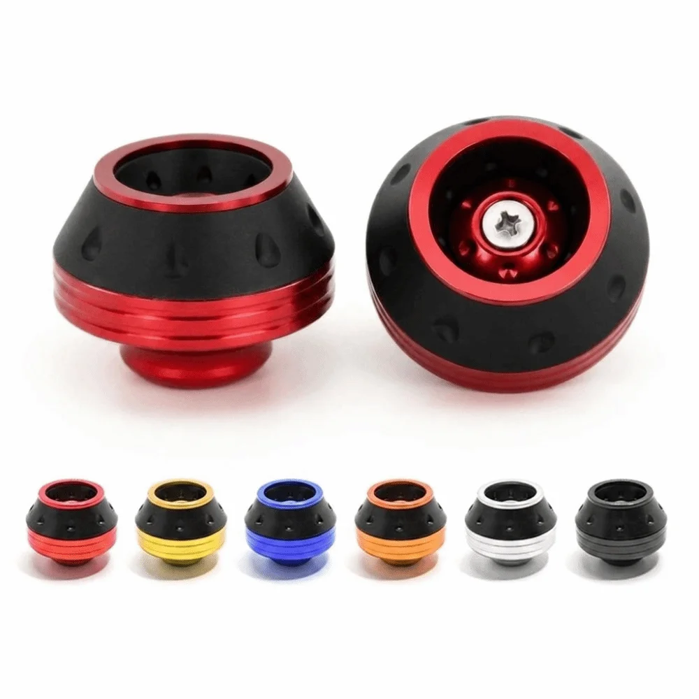 2Pcs Aluminium Legierung Anti Crash Protector Elektrische Roller Zubehör Schutz Pads Slider Tassen Stoßdämpfung Dekoration