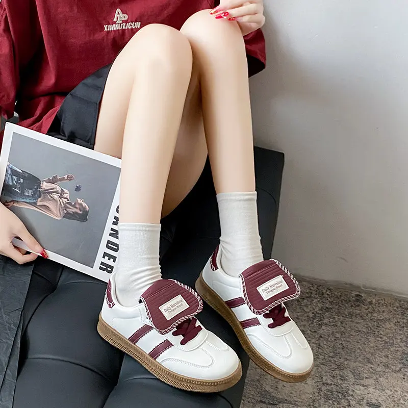 Retro Leopard Women's Casual Shoes Comfortable Breathable Trendy Shoes Woman Non-Slip Wear-Resistant Skateboard Sneakers Female
