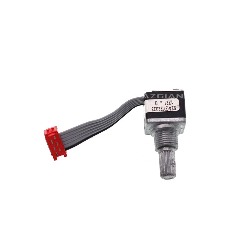 

1pcs Photoelectric Encoder 62AGY22033 for Audi A6 Car Central Control Instrument Panel Knob Switch 16 Positioning