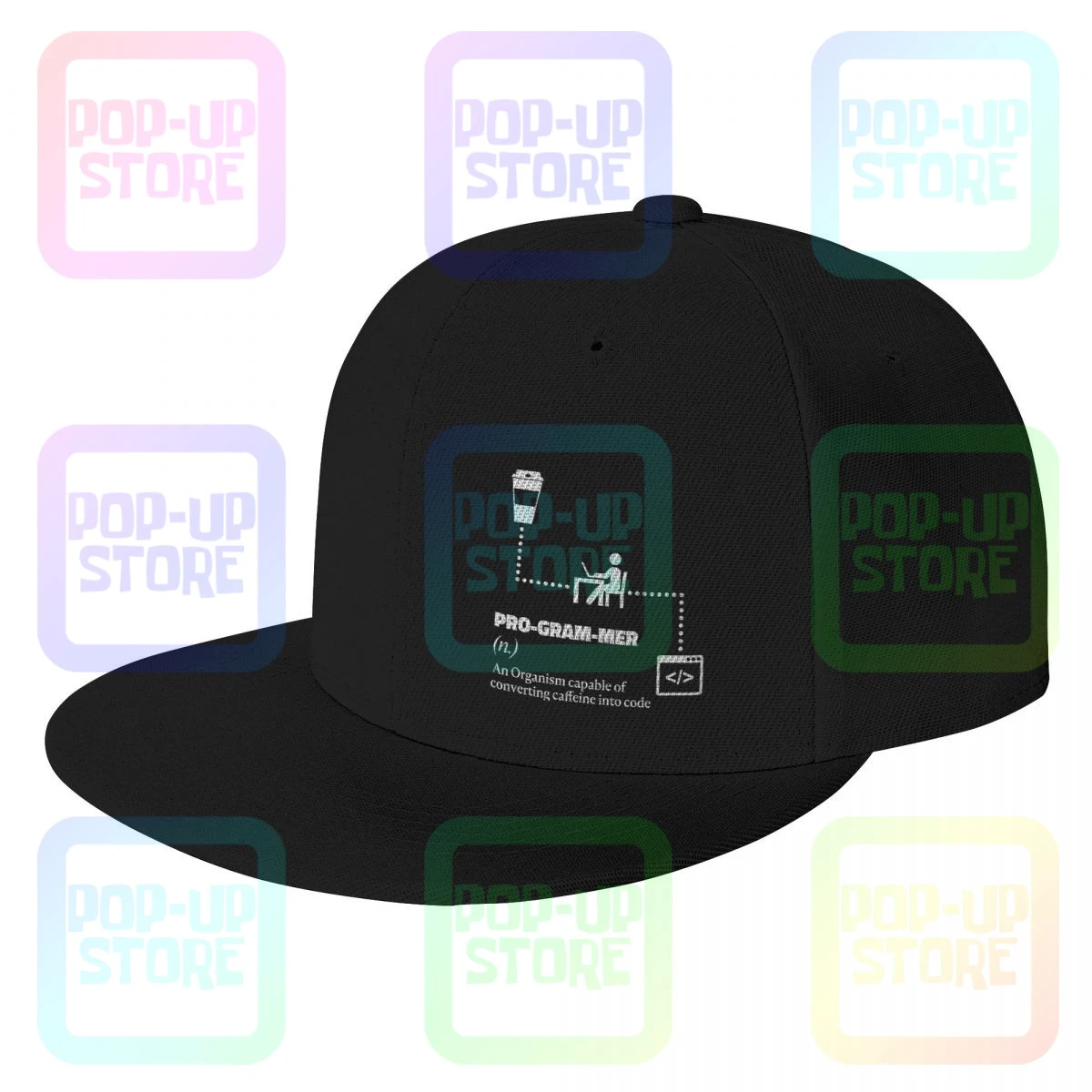 Programmer Flowchart C# Java Python Oracle Html Baseball Caps Snapback Cap  Fashion Hot Selling Gift| | - AliExpress