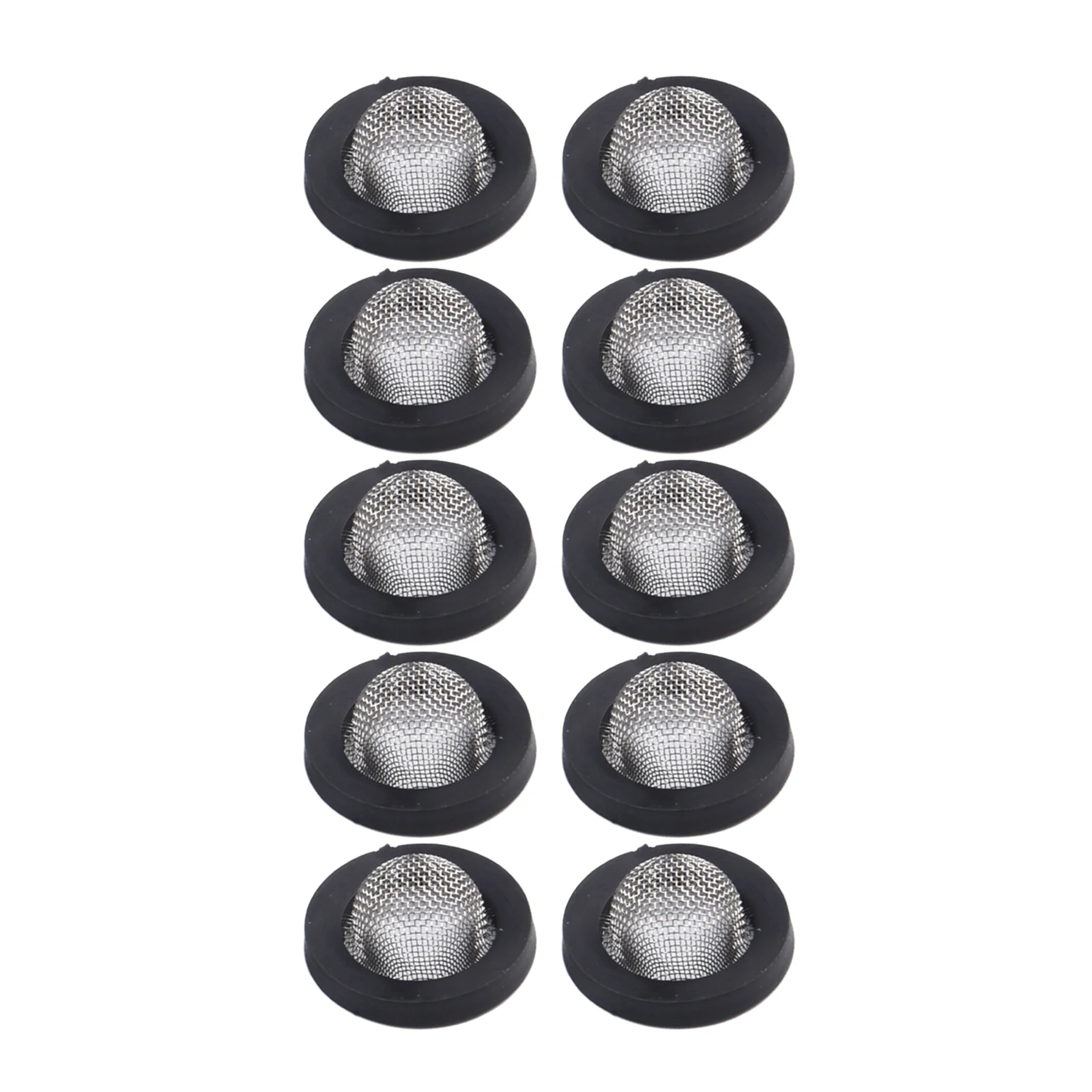 10pcs Pressure Washer Filters 1/2inches Mesh Replacement Parts Home Garden Shower Hose Silicone Rubber Washers Filter