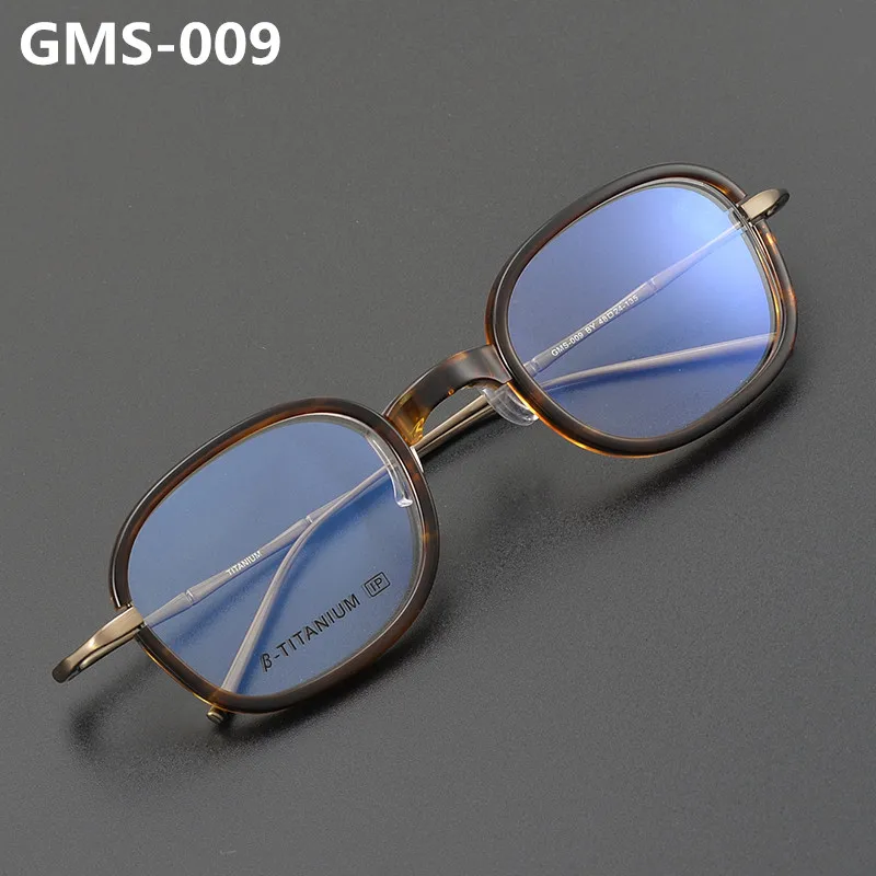 

Japanese Pure Titanium Glasses Frame Brand Design Men Square Prescription Eyeglasses Women Myopia Reading Eyewear Optical Lenses