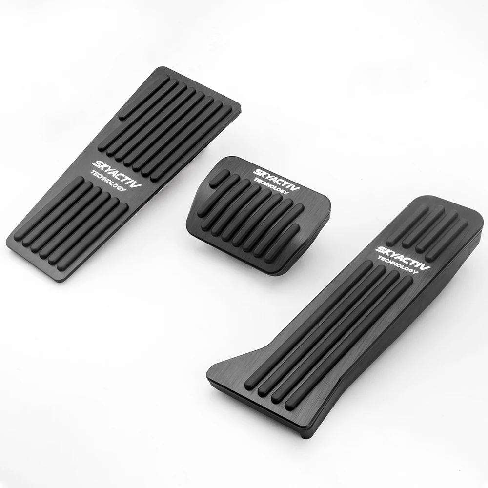 Car Fuel Brake Pedal Covers Accessories For Mazda 2 6 GJ CX-5 CX5 KE KF CX8 CX9 2014 pedal cover