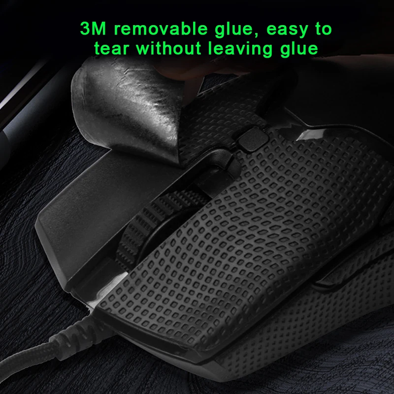 Fita Antiderrapante do Aperto do Mouse Adesivo Artesanal de Skate Almofadas Antiderrapantes do Suor para Razer Viper Mini Ultimate v2 Pro - Imagem 3