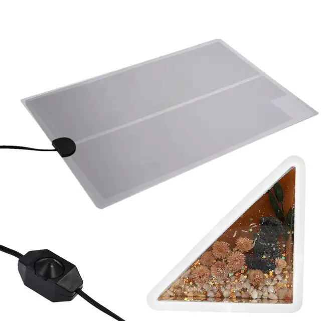 Gyanta Fűtő Szőnyeg Formák Szilikon Masszázs Pulzált Mágneses Teljes Test Fájdalomcsillapító Pad - Image 5