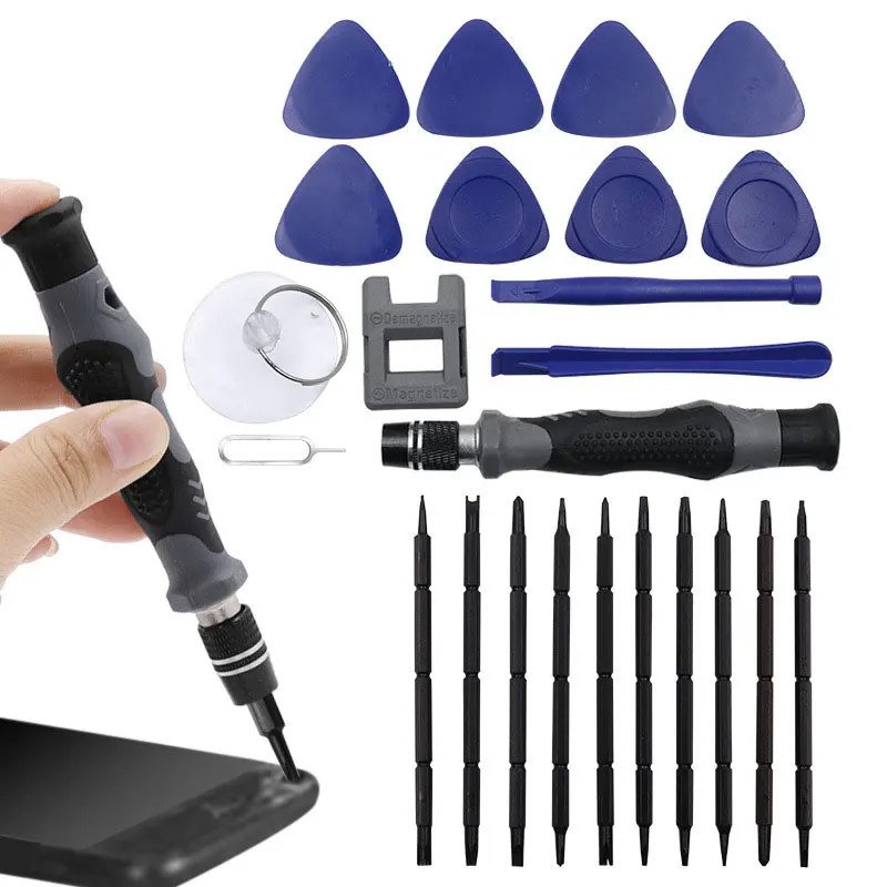

17 In 1 Mobile Phone Disassembly Tool Multifunction Screwdriver Set Repair Combination for IPhone and Android