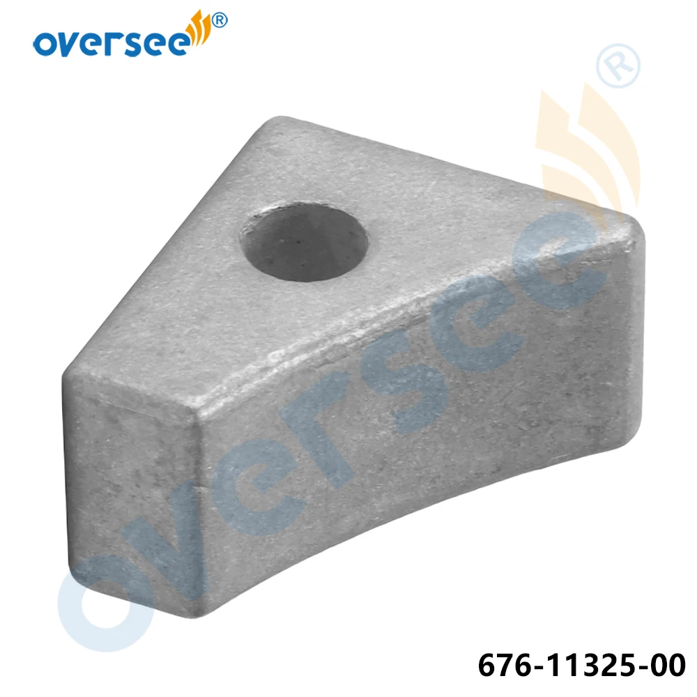 OVERSEE 676-11325-00 ANODE Replace For Yamaha Outboard Engine 676-11325-00-00