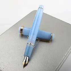 New Jinhao 82 transparent Fountain Pen Acrylic F Nib School Office Supplies Business Writing Ink Pens