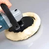 6/7/8in Wool Polishing Pads 100% Natural Wool Buffing Pad for Compound Cutting Polishing with Hook And Loop Grip 5